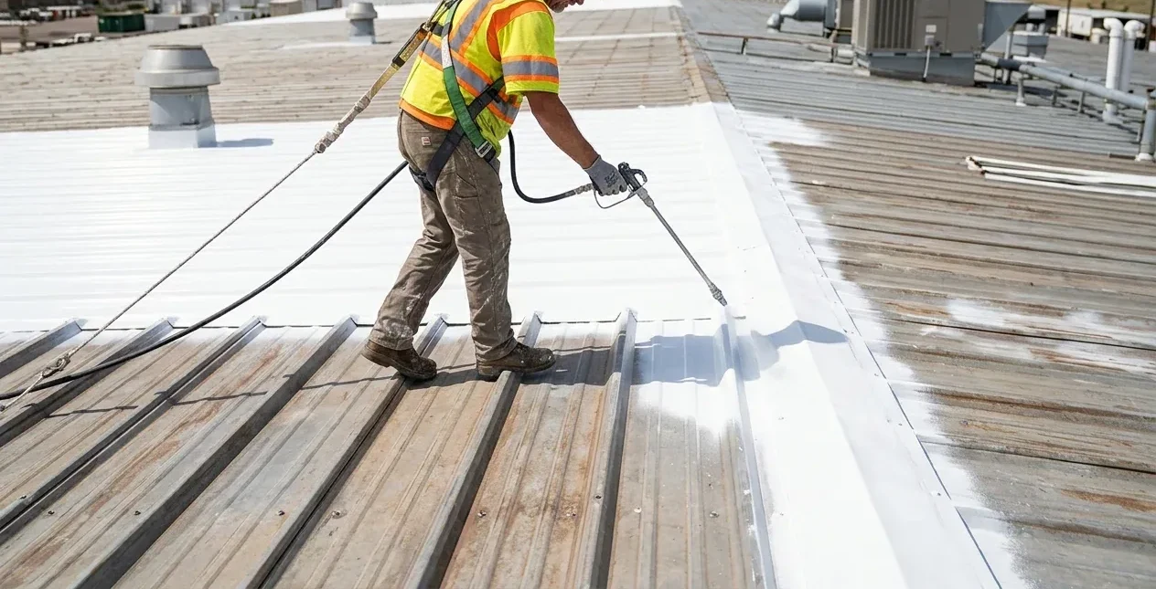 Roof Coating Restoration in Lee's Summit, MO